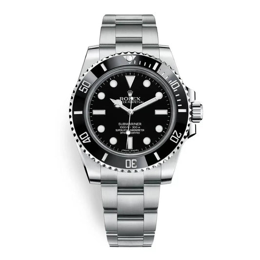 Rolex Submariner 114060 watch 40 mm Steel strap Black dial