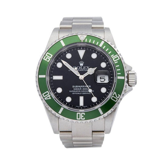 Rolex Submariner Kermit Stainless Steel 16610LV